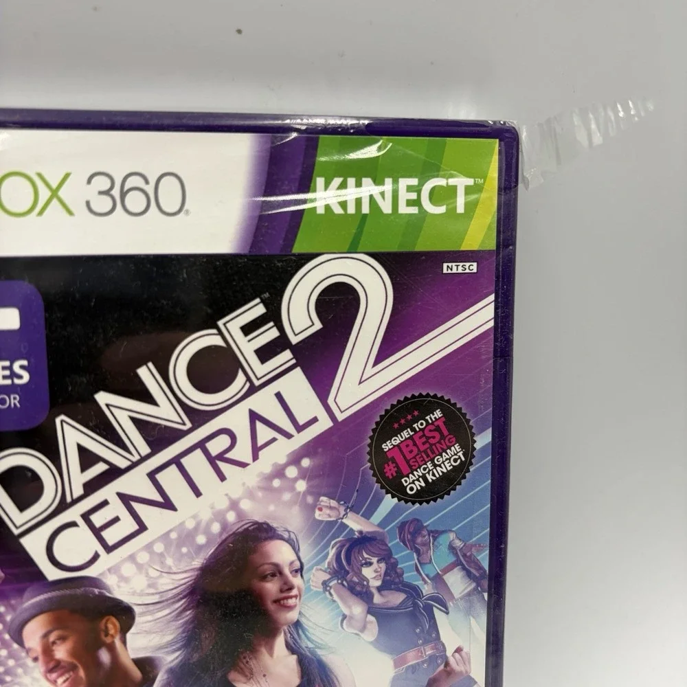 New Sealed Dance Central 1 & 2 Complete Set Kinect Microsoft Xbox 360